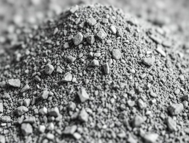 Poussière de roche pour pavés et bases compactes